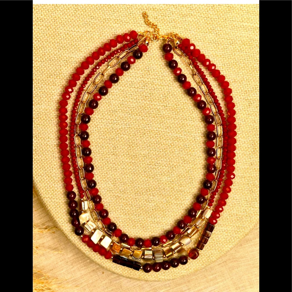 New multiple strands Jimmy Key necklace .